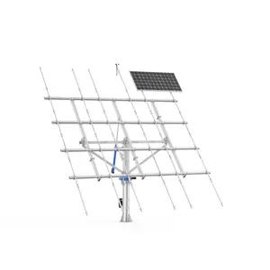 Huayue pelacak tenaga surya, 10KW dua sumbu pelacak matahari surya 2 sumbu pengontrol pelacak matahari sumbu ganda gps pelacakan tenaga surya