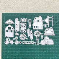 Matrice de découpe en métal DIY pour albums photo, boîtes cadeaux, cartes en papier, cartes de vœux et scrapbooking
