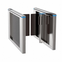Barrière de sécurité à vitesse réglable intelligente pour les entrées de bureaux d'entreprise, d'hôtels, d'aéroports et de centres commerciaux