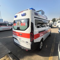 Chengli JMC Diesel Nouvelle ambulance d'urgence pour le transport de patients, transmission automatique, équipement médical, transport de sang, 3-8m