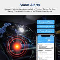 Aplicación de Plataforma Web 4G + 2G, GPS GSM, rastreador GPS para coche en tiempo Real para motocicletas con tarjeta SIM IOT, dispositivo de seguimiento GPS de motor cortado