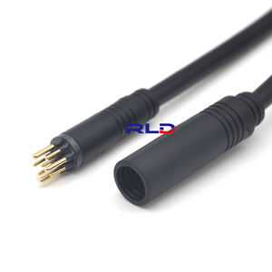 방수 모터 와이어 커넥터 3 + 6 핀 3 코어 IP66 전원 황동 남성 여성 커넥터 10A - Product Image 6