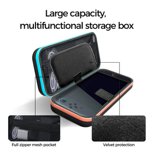 Bolsa de Almacenamiento de Dos Tonos con Diseño de Líneas Artísticas Switch 2 - Product Image 3