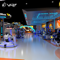 Station de jeu de réalité virtuelle 3d, zones de jeu vr 9d, parc de loisir, arène, pour thème