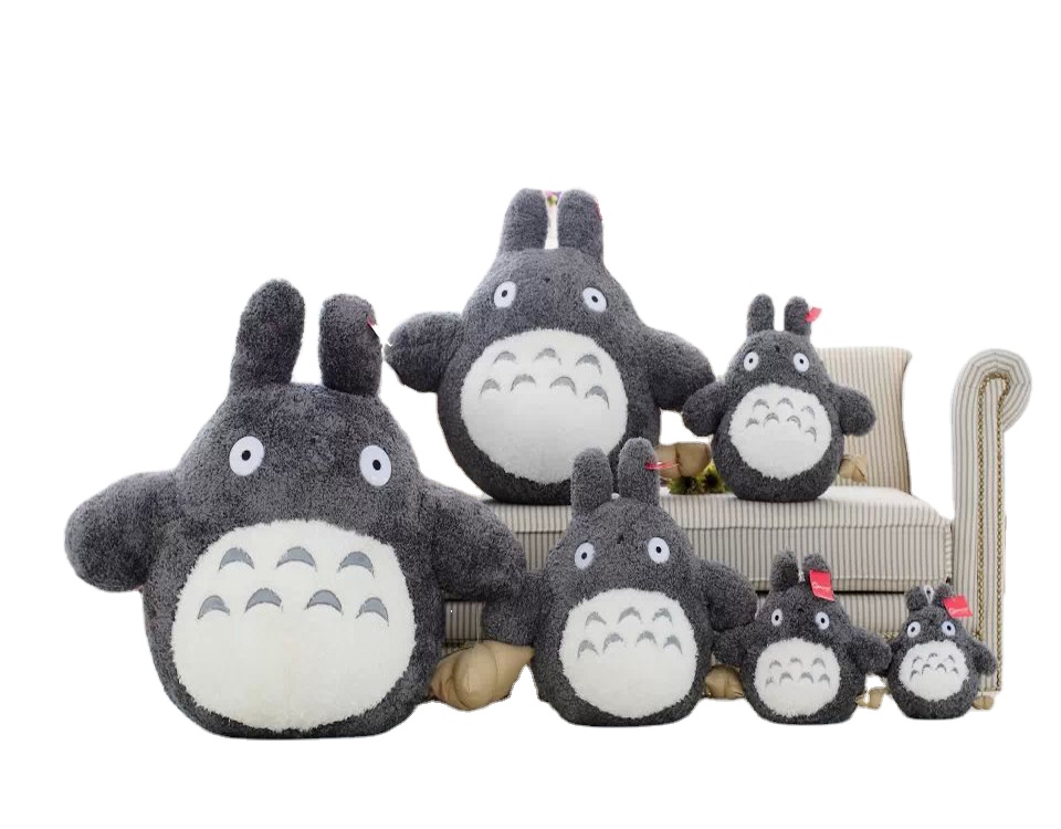 Hochwertiges Plüsch-Weichvelboa-Material Japanisches Totoro-Plüsch tier (EN71/ASTMF963)