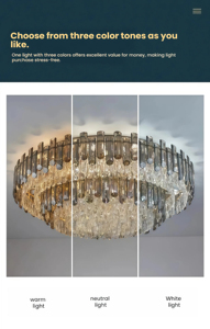 JYLIGHTING - Lámpara de Techo de Cristal de Lujo para Sala de Estar, Comedor o Dormitorio, Estilo Moderno y Sencillo, en Oferta - Product Image 4