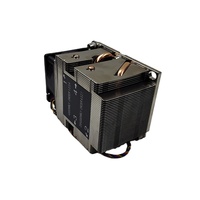 Radiateur à ailettes en aluminium LGA4189 pour processeur Intel, 4 caloducs, ventilateur de refroidissement 60 mm, 270 W, application serveur informatique