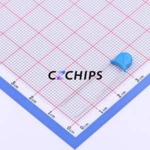 Condensador de Seguridad Y2390K-D1I-B4-AC250V, Componente de Orificio Pasante (THT), P=7.5mm 39pF 10% 250V Y2 - Product Image 2