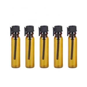 5ml <b>Mini</b> Plastic Stopper Sticker <b>Perfume</b> Glass Vials Essential Oil Refillable <b>Perfume</b> Bottles <b>Sample</b> - Product Image 5