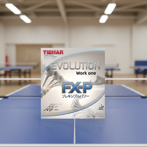 Revêtement de <span class=keywords><strong>raquette</strong></span> de tennis de table <span class=keywords><strong>Tibhar</strong></span> FX-P Evolution - Design haut et droit, anti-adhérent, pour vitesse, rotation et puissance - Product Image 4