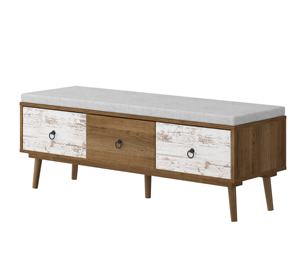 बेडरूम के लिए 4 दराज डबल ड्रेसर, दराज के दराज के दराज की छाती की चौड़ी छाती की छाती की चौड़ी छाती की छाती की चौड़ी छाती की चौड़ाई - Product Image 4