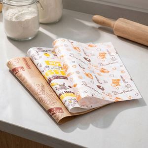 Rollo de Papel de Envoltura Recubierto, Reciclable, de Grado Alimenticio, con Logotipo Personalizado, para Empaque Desechable de Comida para Llevar en Restaurantes de Comida Rápida - Product Image 1