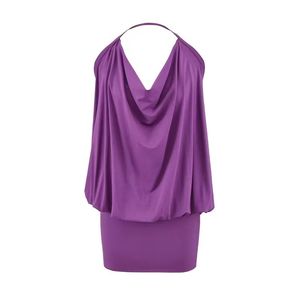 เสื้อยืดมินิเดรสแฟชั่นฤดูร้อนสำหรับผู้หญิง ไซส์ยุโรป สไตล์สตรีทคลับ เปิดหลัง สายคล้องคอ เซ็กซี่ ขายส่ง - Product Image 5