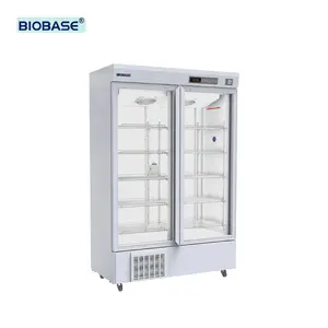 BIOBASE双门冰箱2-8度实验室冰箱，用于药品冷藏