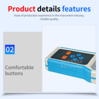 Soil Moisture Detector, Soil Water Content Temperature Humidity pH EC Salinity Conductivity Tester