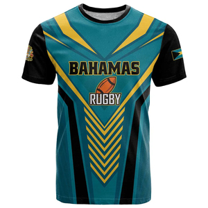 T-<span class=keywords><strong>Shirt</strong></span> Personalizzata di Football e Rugby delle Bahamas, Go Bahamian Slayers, 100% Poliestere, Stampa Casual, Personalizzazione all'Ingrosso - Product Image 4