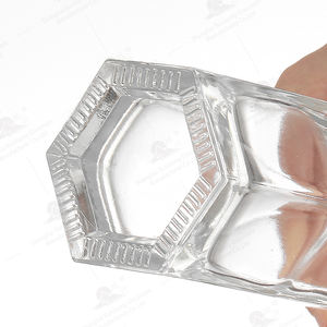 अनुकूलित 700 750 मिलीलीटर पैटर्न वर्ग टेक्विला, व्हिस्की, वोदका, गिन, रम, फल शराब, रस, डिसारो शराब की कांच की बोतलें - Product Image 6