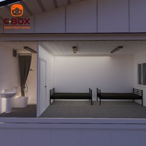 Edificio de Apartamentos Modulares de Lujo Cbox, Estructura de Acero, Construcción Prefabricada, Sitio de Construcción, Casa Contenedor Móvil de 20 y 40 pies - Product Image 4