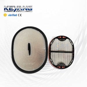 มาตรฐาน OEM 2277448 2277449 ไส้กรองอากาศ ผู้ผลิตที่ได้รับการรับรองมาตรฐาน ISO สำหรับเครื่องจักรก่อสร้าง รองรับการสั่งซื้อจำนวนมาก - Product Image 4