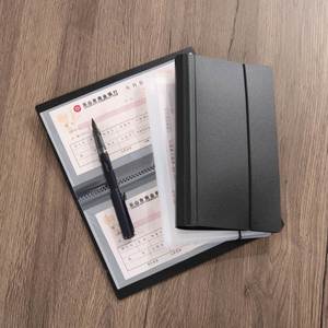 Classeur de 24 pages en plastique étanche avec pochettes PP pour reçus de dépôt bancaire, documents actuels et billets de change - Product Image 5