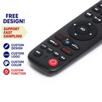 Control Remoto Universal Inteligente para TV de Alta Calidad 2026, 35 Botones, Negro, con Alcance de >10m para Automatización del Hogar, 1 Año de Garantía