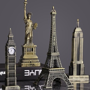 Modèle de la Tour Eiffel en alliage de zinc, ornement de style minimaliste moderne, décoration haut de gamme pour salon, meuble TV, armoire <span class=keywords><strong>à</strong></span> vin, décoration de la <span class=keywords><strong>maison</strong></span> - Product Image 4