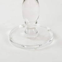 Table d'appoint en acrylique, table de chevet moderne, petite table transparente avec plateau solide pour salon, hôtel, appartement, style minimaliste