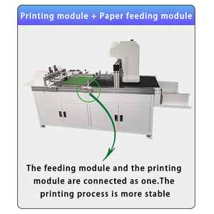 Machine d'impression de papier à alimentation automatique en un passage de 24 pouces 36 pouces Imprimante de gobelets en papier avec tête A3 A4 h <span class=keywords><strong>P</strong></span> - Product Image 2