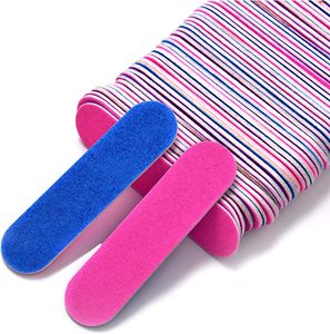 Mini Nail Files Double Sided Disposable Emery Boards Manicure Pedicure Tools