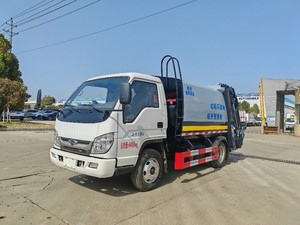 FotonXiaokaZhixing3underground - Camion compacteur de déchets pour garage, idéal pour la collecte de déchets dans les centres commerciaux et les communautés résidentielles - Product Image 2