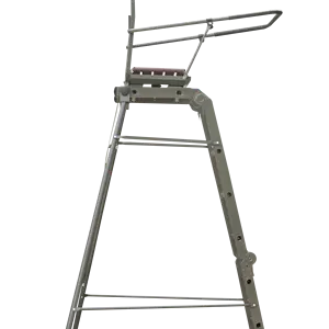 Fabrika sıcak satış profesyonel avcılık ağacı standı merdiven alüminyum avcılık ağacı merdiven bacaklar ile merdiven standı