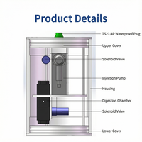 Analyseur en ligne de spectrophotométrie UV pour la surveillance de la qualité de l'eau (phosphore total, ammoniac, DCO) – Haute précision, garantie 1 an