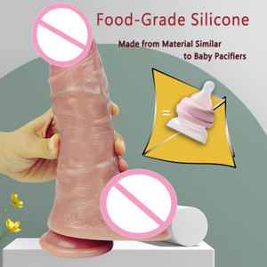 Offre Spéciale : Godemiché télescopique géant en silicone, souple, étanche, avec ventouse, pour stimulation vaginale féminine, jouet sexuel pour adultes - Product Image 6