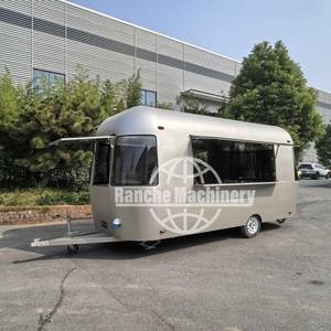 Remolque de Comida Eléctrico, Cocina Móvil Totalmente Equipada, Camioneta para Pizza, Hamburguesas, Café, Helados, Barbacoa, Carrito de 4 Ruedas - Product Image 4