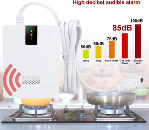 En iyi fiyat LPG LNG gaz dedektörü AC 90V- 240V doğal gaz alarm ev ve mutfak ürünleri - Product Image 4