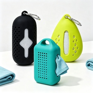 <b>Silicone</b> Wet Towel Storage Case Custom Waterproof Gym Bag for Swim Outdoor Sports Portable Airtight Seal OEM ODM Custom Mold - Product Image 2