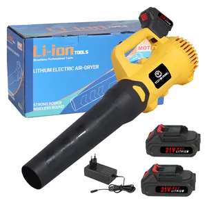 Cordless 21V Lithium Battery Electric leaf garden blower 1000W Handheld Rechargeable Portable Power Tools