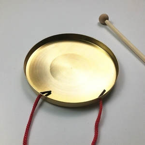 Gong en cuivre pour enfants, instrument de percussion portatif pour l'éducation préscolaire, vente en gros - Product Image 4