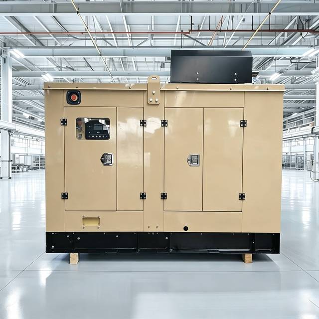 500KW 3 Phase Silent Diesel Generator Set Heavy Duty Industrial Standby Power ATS 50/60Hz Construction Factory Emergency Backup