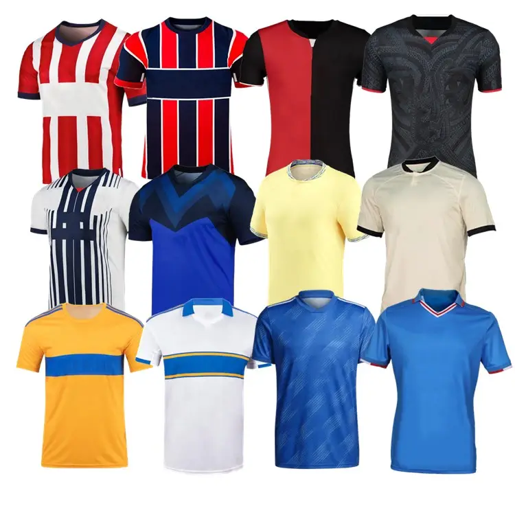 Venta al por mayor personalizado fútbol Jersey uniforme fútbol camiseta para hombre maillot de pie