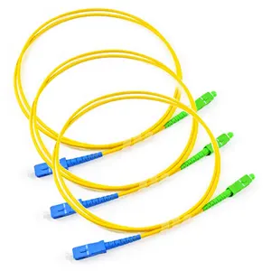 SURELINK singlemode simplex 0.9mm g657a g652d fiber optic patch cord ftth fibra optica cable armored fiber pigtail