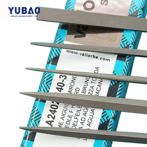 עגול כיכר שטוח משולש חצי עגול ערבה עלה שוויצרי 140/180/200mm גבוהה פחמן כלי תכשיטי פלדה קובץ - Product Image 4