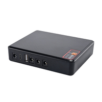 Mini UPS Power Bank 12000mAh Batterie au lithium 12V 9V 5V Alimentation sans interruption portable pour routeur Wifi CCTV