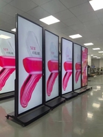 4K LCD-дисплей для помещений, 75 дюймов, высокая яркость, разрешение 3840x2160 пикселей, напольная стойка, для лифтов