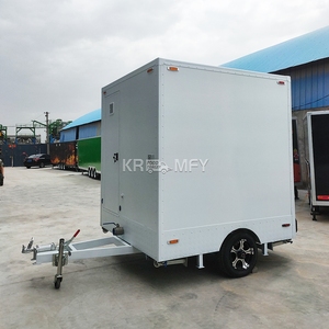 รถพ่วงห้องน้ำเคลื่อนที่สองประตูแบบพกพาหรูหรา Porta - Product Image 4