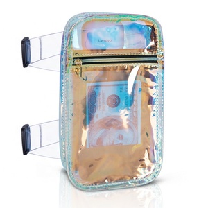 Arnés de muslo de nailon para mujer personalizado BSCI, riñonera impermeable de PVC para exteriores con bolsas de pierna caídas, bolso de muslo para mujer - Product Image 4