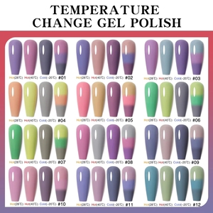 Honeygirl bán buôn pháp phong cách 15ml LED/<span class=keywords><strong>UV</strong></span> chữa nhiệt Nail Tắc Kè Hoa Gel Polish Set với không độc hại thuần chay công thức - Product Image 2