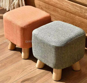 Rembourré Petite Boîte De Rangement Tabouret Ottoman Plateau <span class=keywords><strong>Banc</strong></span> - Product Image 3