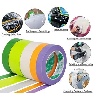 Ruban adhésif décoratif anti-UV UJANG, sans résidus, auto-adhésif, Goldband, ruban de masquage Washi pour la peinture automobile - Product Image 6