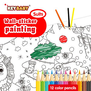 Kit <span class=keywords><strong>de</strong></span> <span class=keywords><strong>dessin</strong></span> pour fêtes <span class=keywords><strong>de</strong></span> famille, ensemble <span class=keywords><strong>de</strong></span> <span class=keywords><strong>dessin</strong></span> préscolaire avec crayons, <span class=keywords><strong>papier</strong></span> à remplir pour bébé, <span class=keywords><strong>papier</strong></span> <span class=keywords><strong>de</strong></span> peinture <span class=keywords><strong>de</strong></span> Noël <span class=keywords><strong>de</strong></span> 2m - Product Image 3